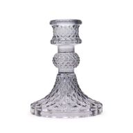 Porte-bougie vintage pour dîner - Gris minuit