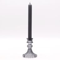 Porte-bougie vintage pour dîner - Gris minuit