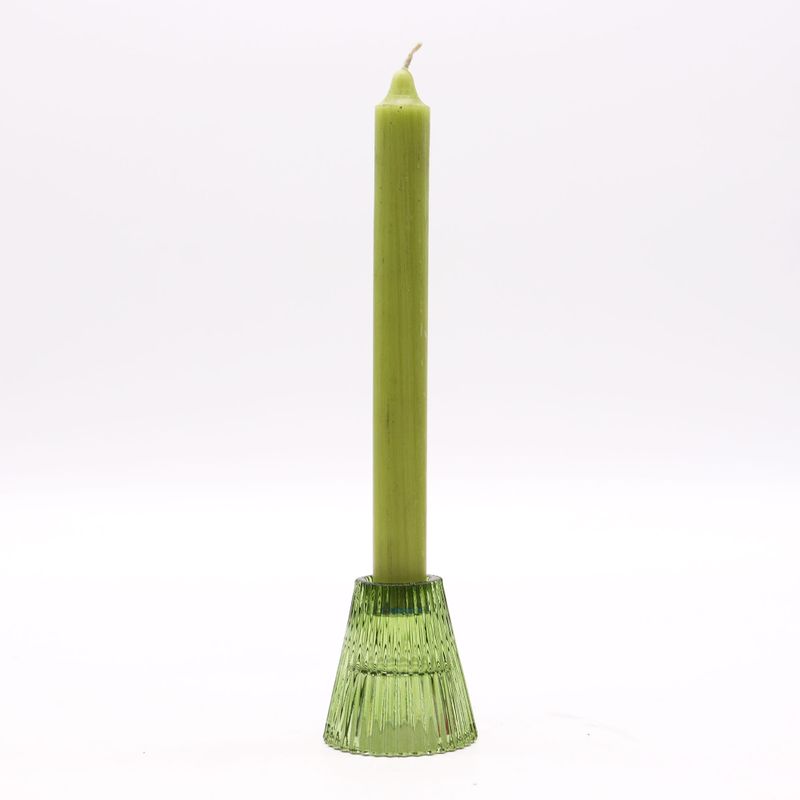 Porte-bougie réversible  pour dîner - Jade jardin