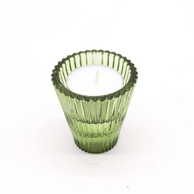 Porte-bougie réversible  pour dîner - Jade jardin