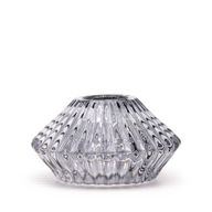 Porte-bougie réversible en forme de fleur - Gris minuit