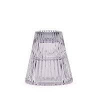 Porte-bougie réversible pour dîner - Gris minuit