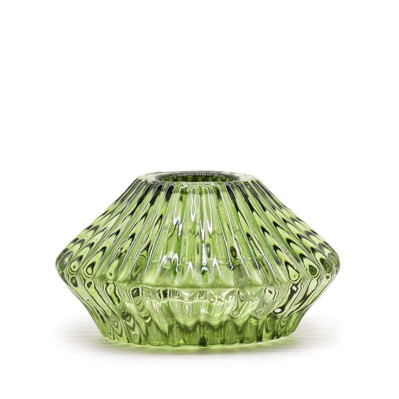 Porte-bougie réversible en forme de fleur - Jade jardin