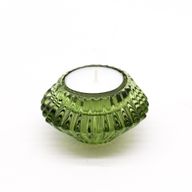 Porte-bougie réversible en forme de fleur - Jade jardin