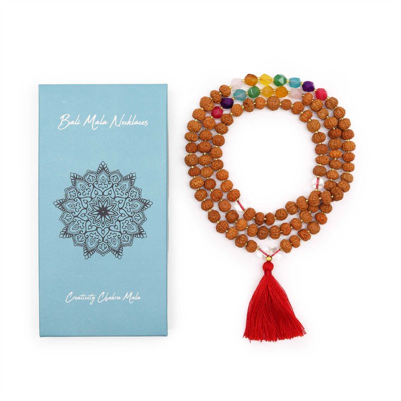 Collier Mala de Bali - Aura Chakra