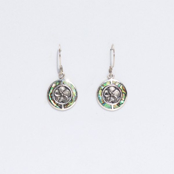 Boucles d’oreilles Coquillage & Argent - Frangipanier - Abalone