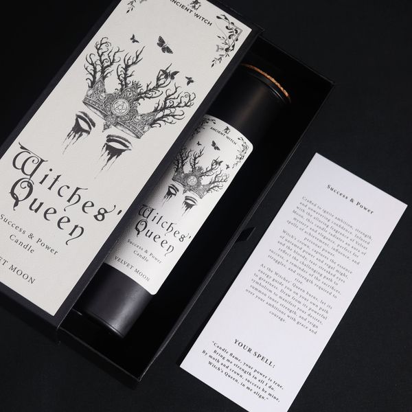 Bougies Magique de Purification Sorcière Ancestrale - Reine des Sorcières
