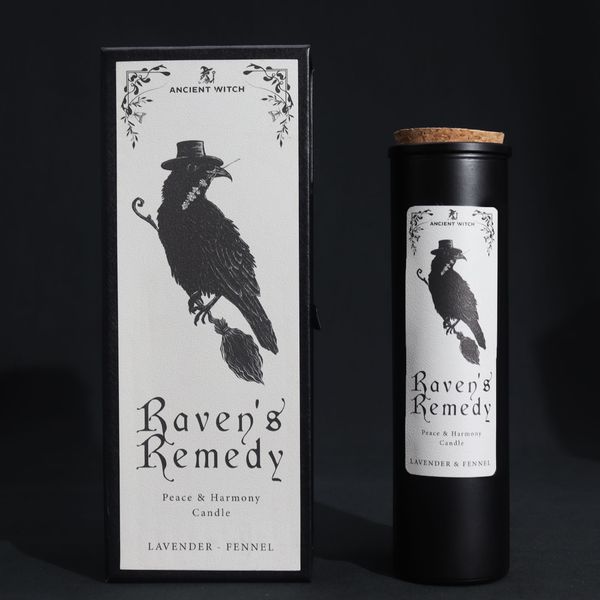 Bougies Magique de Purification Sorcière Ancestrale - Remède des Corbeaux