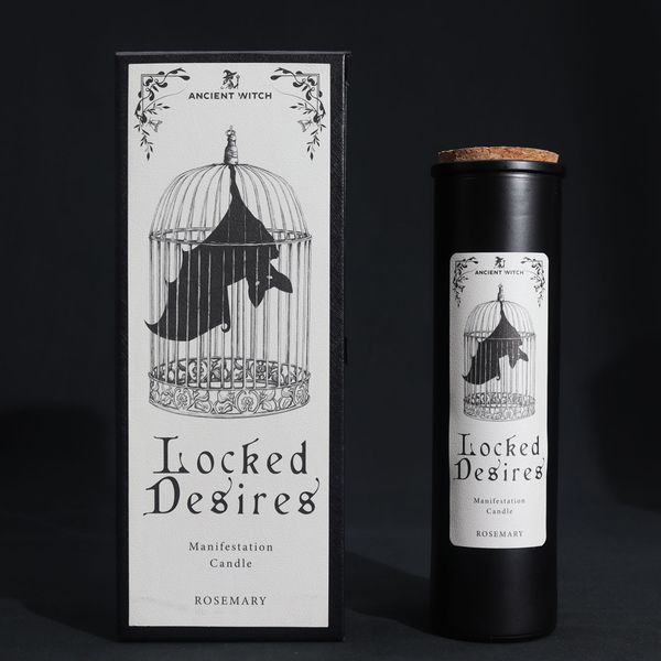 Bougies Magique de Purification Sorcière Ancestrale - Désirs Enfermés