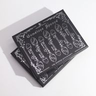 Set de 7 Cuillères Sorcières en Cristal et Pierre Précieuse Bronze