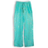 Nomad Sari Pantalon - motif Poisson Turquoise et Or