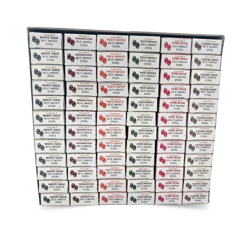 30g Pack de démarrage de Bâtons de Résine de Purification Dorés