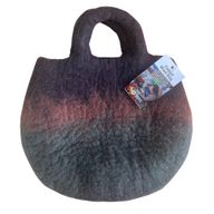 Sac Panier en Feutre Jardin de Fées