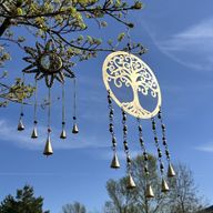 Carillons Indiens - Grand Arbre de Vie Carillons à Cloche - 25 cm