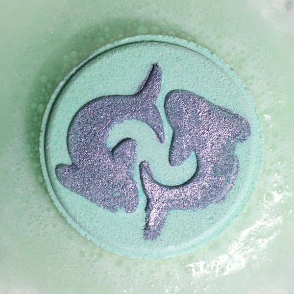Ensemble de Boules de Bain du Zodiaque avec Horoscope - Poissons
