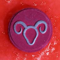 Ensemble de Boules de Bain du Zodiaque avec Horoscope - Bélier