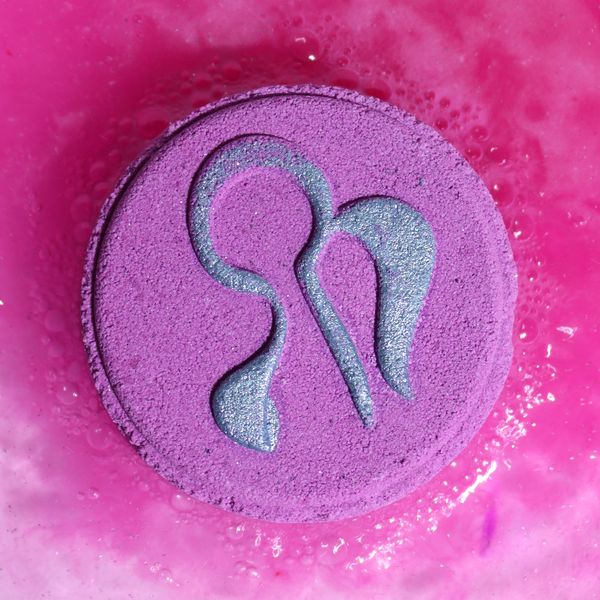 Ensemble de Boules de Bain du Zodiaque avec Horoscope - Vierge