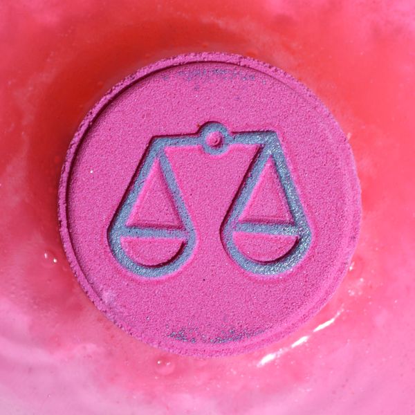 Ensemble de Boules de Bain du Zodiaque avec Horoscope - Balance