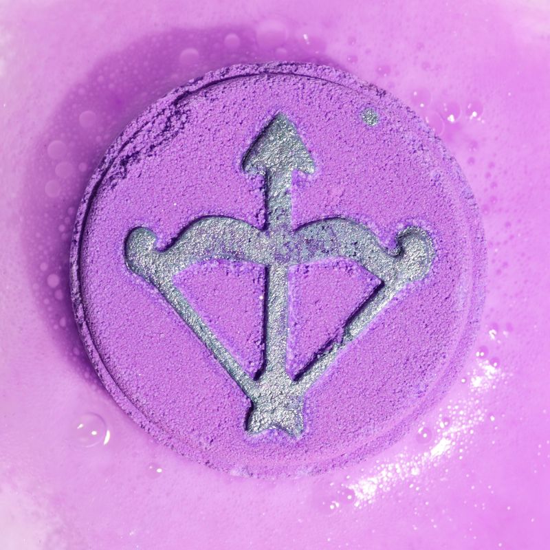 Ensemble de Boules de Bain du Zodiaque avec Horoscope - Sagittaire