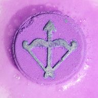 Ensemble de Boules de Bain du Zodiaque avec Horoscope - Sagittaire