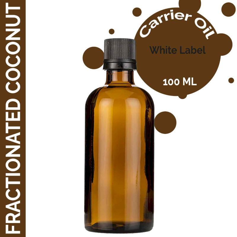 Huile de Noix de Coco Fractionnée - 100ml - Marque Blanche