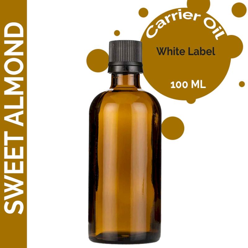 Huile d'Amande Douce - 100ml - Marque Blanche