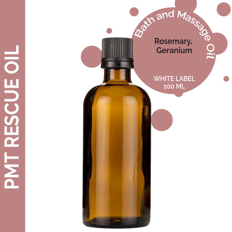 Huile de Bain et de Massage - Spéciale SPM (douleur menstruelle) - 100ml - Marque Blanche