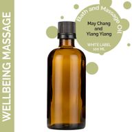 Huile de Bain et de Massage - Bien être - 100ml - Marque Blanche