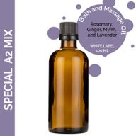Huile de Bain et de Massage - Spéciale A2 Mix - 100ml - Marque Blanche