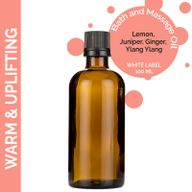 Huile de Bain et de Massage - Chauffante - 100ml - Marque Blanche