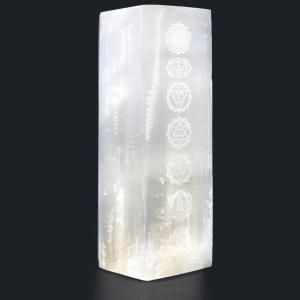 Lampe bloc de sélénite ésotérique de gamme grossiste
