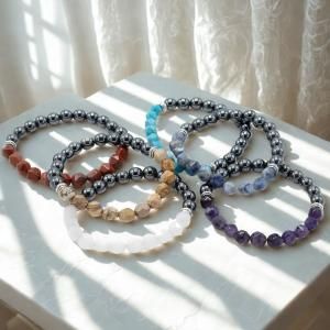 Bracelet en gemme à facette - gamme grossiste