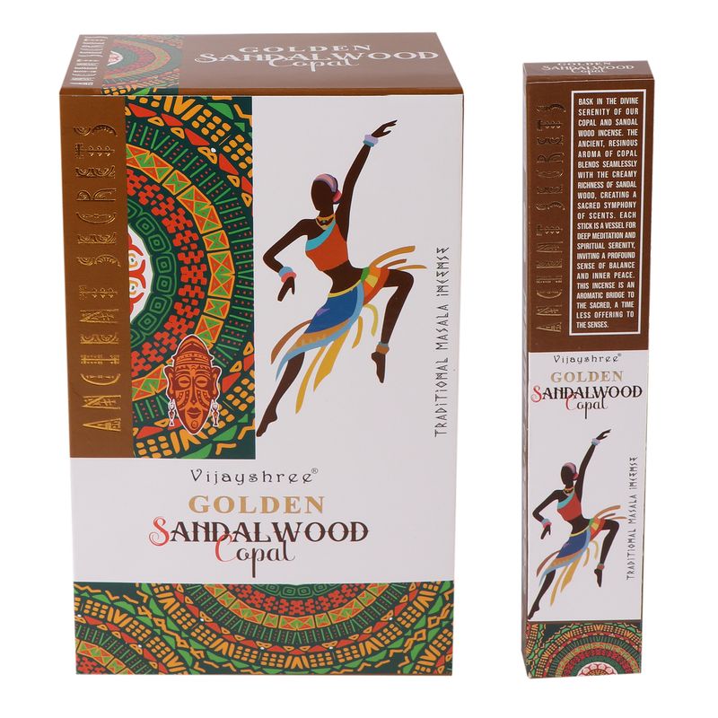15g Golden Copal et Bois de Santal