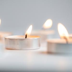 Bougies chauffe-plats