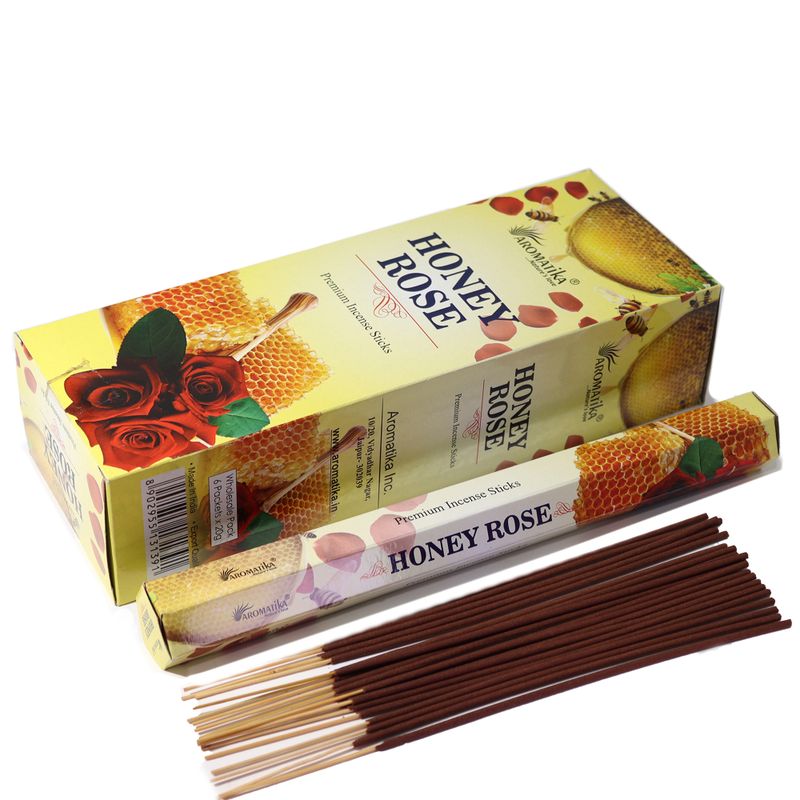 Encens sans charbon Aromatika – Rose Miel