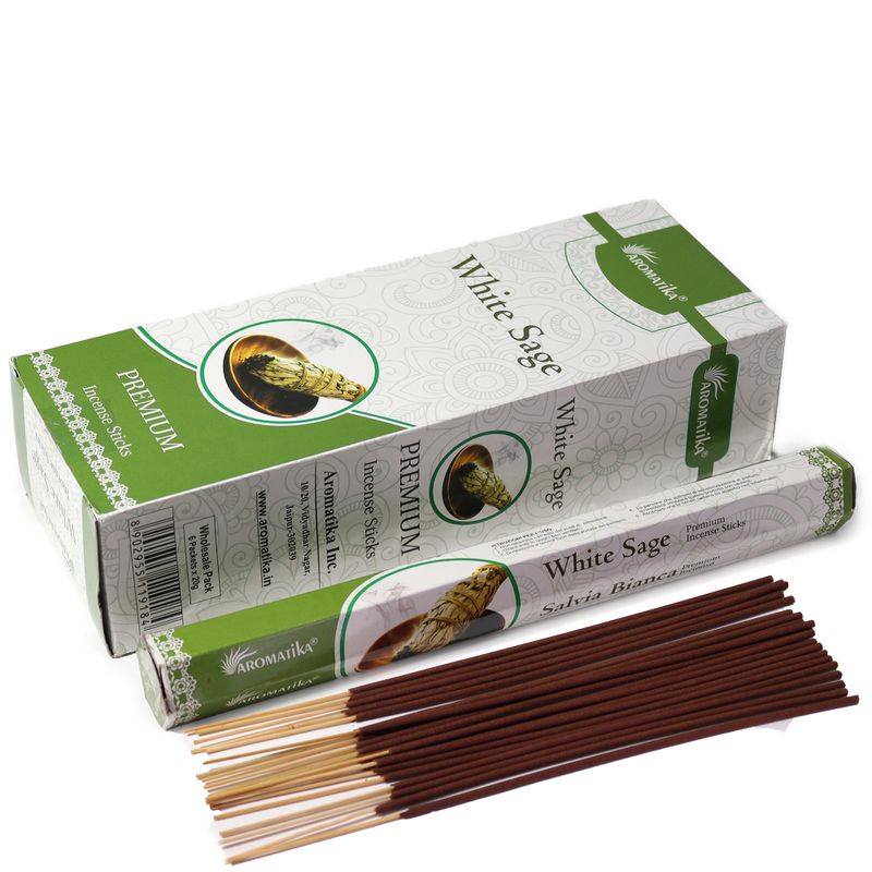 Encens sans charbon Aromatika – Sauge Blanche