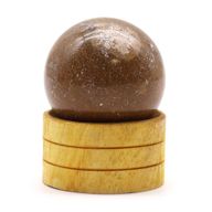 Sphère en cristal de gemme 40 mm - Agate océanique avec support