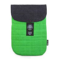 Pochette en toile rembourrée ordinateur portable– Vert