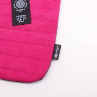 Pochette en toile rembourrée ordinateur portable– Rose