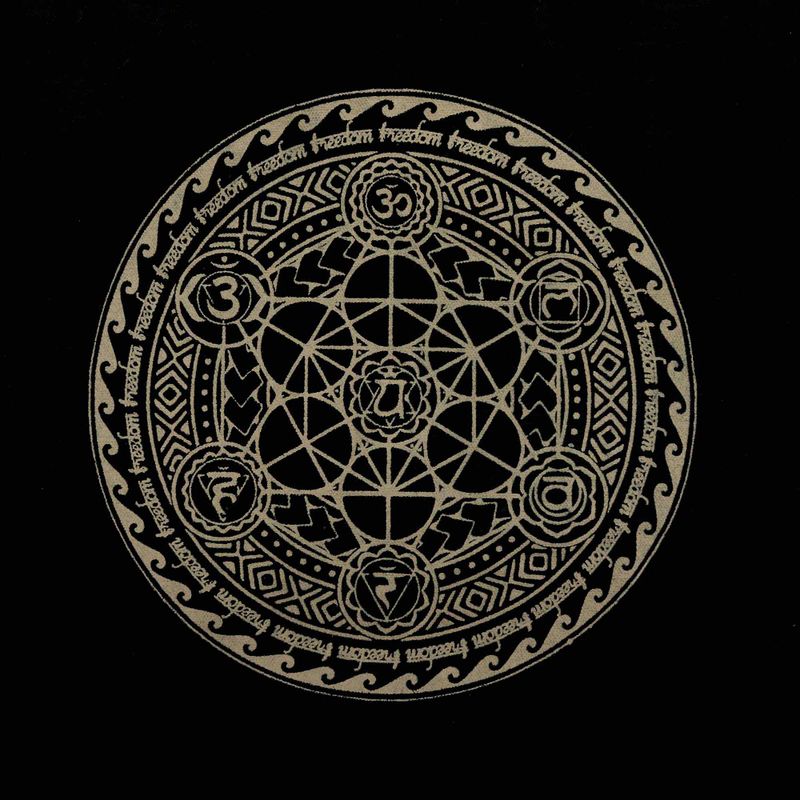 Grand sac cabas délavé chocolat – Chakra Liberté