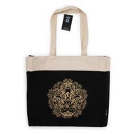 Grand sac cabas délavé chocolat – Hamsa Liberté