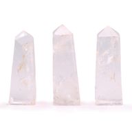 Pointes Obélisques en Gemme env. 5 cm – Quartz Clair