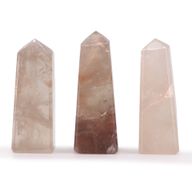 Pointes Obélisques en Gemme env. 5 cm – Quartz Fumé