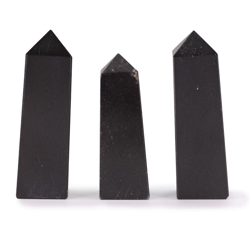 Pointes Obélisques en Gemme env. 5 cm – Tourmaline