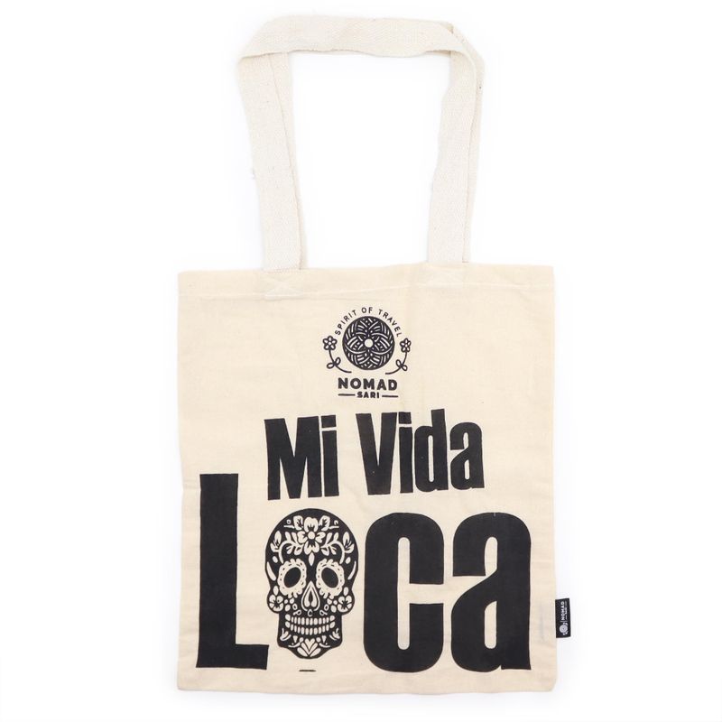 Sac en tissu Iconic Tote Bag - Carton Assorti (10 designs) - Coton naturel