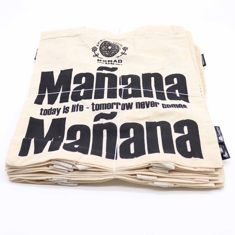 Sac en tissu Iconic Tote Bag - Carton Assorti (10 designs) - Coton naturel