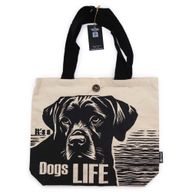 Sac en tissu Iconic Tote Bag - Vie de Chien - Blanc coton naturel