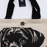 Sac en tissu Iconic Tote Bag - Vie de Chien - Blanc coton naturel