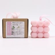 Savon de Massage à l'unité emballé dans une boîte - Jasmin & Patchouli