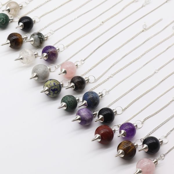 Kit de Pendule en Pierre Précieuse 4 cm - Sphères